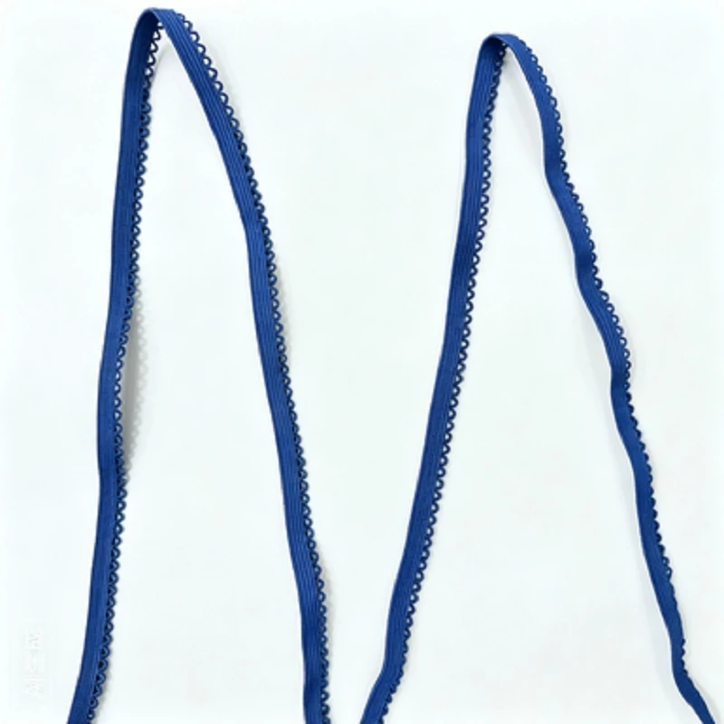 Elastisches Band mit gewelltem-Rand